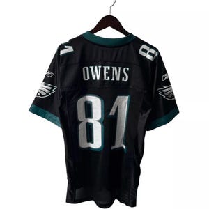 vintage reebok terrell owens philadelphia eagles jersey mens size small deadstock NWT 00s y2k
