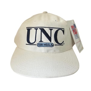 vintage unc north carolina tar heels hat cap sports specialties adult OSFA deadstock NWT 90s