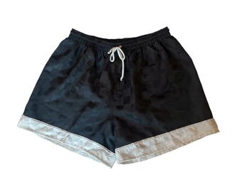 Pantalones cortos deportivos de fútbol vintage para hombre, talla grande, stock muerto, NWOT, años 90, fabricados en EE. UU.