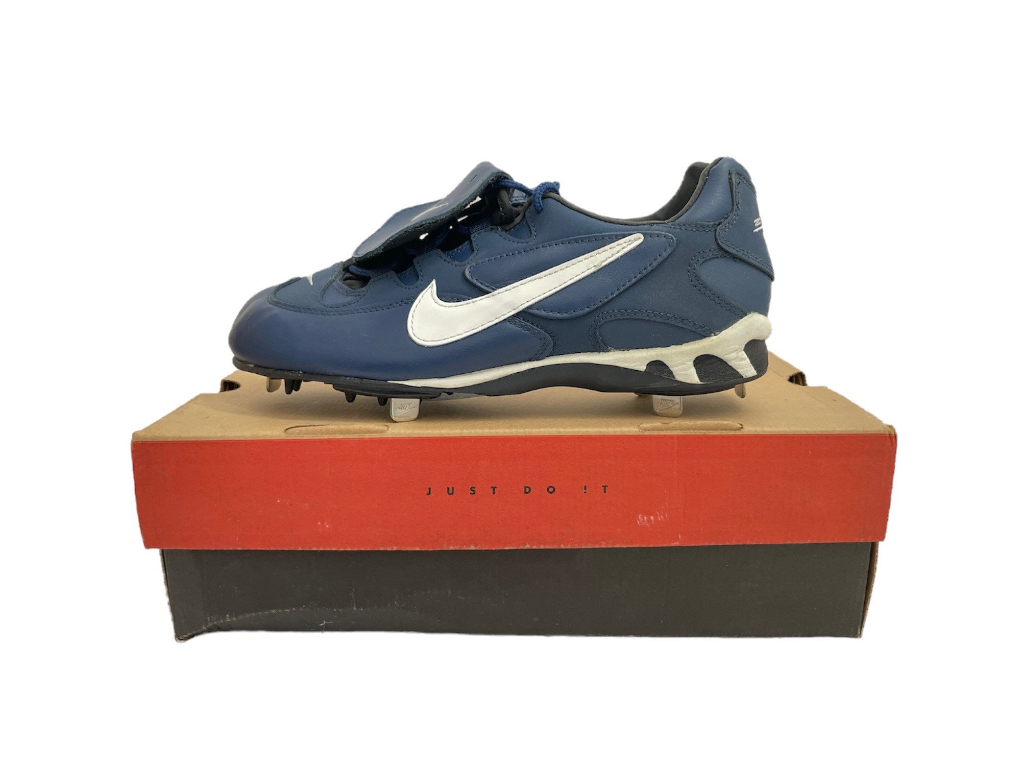 Vintage Nike Air Clipper Baseball Spikes Cleats Shoes Mens Size 10