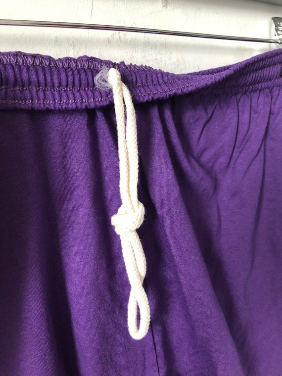 Pantaloni da tuta vintage Russell Athletic in cotone alto da uomo