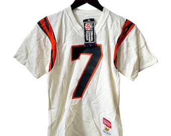 vintage dave klingler sand knit rookie bengals jersey mens size small deadstock NWT 1992