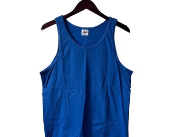 vintage anvil tank top shirt mens size large deadstock NWT made in USA 90s
