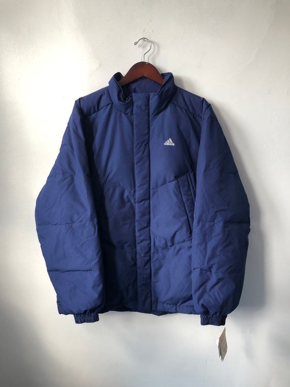 Vintage Adidas Climawarm Jacket Coat Down Filled Mens Size Large Deadstock NWT 1998 Etsy