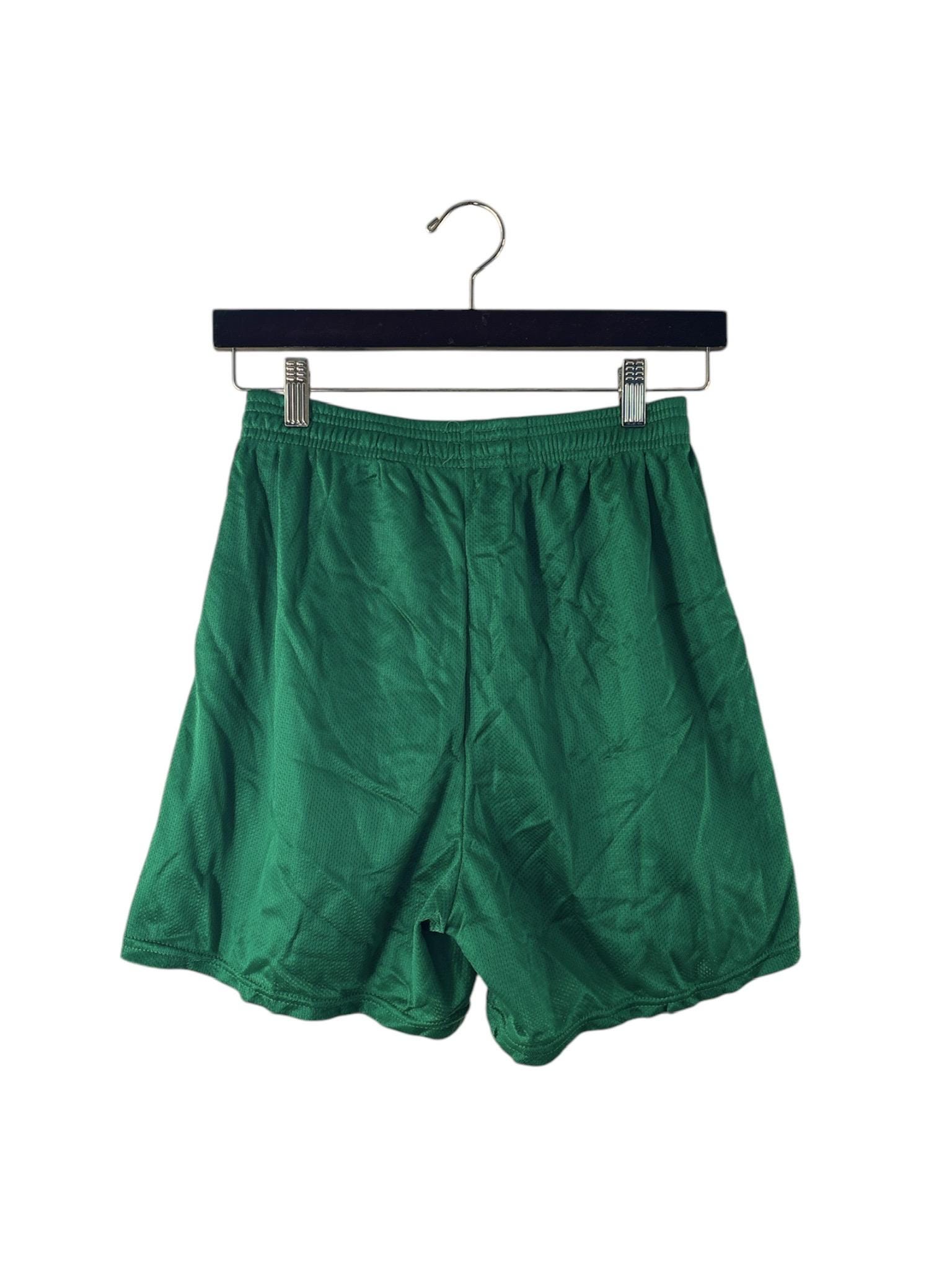 Short De Basket Vintage Russell Athletic Homme Taille XL - Mesh Vert - Années 90 - Neuf Sans étiquette
