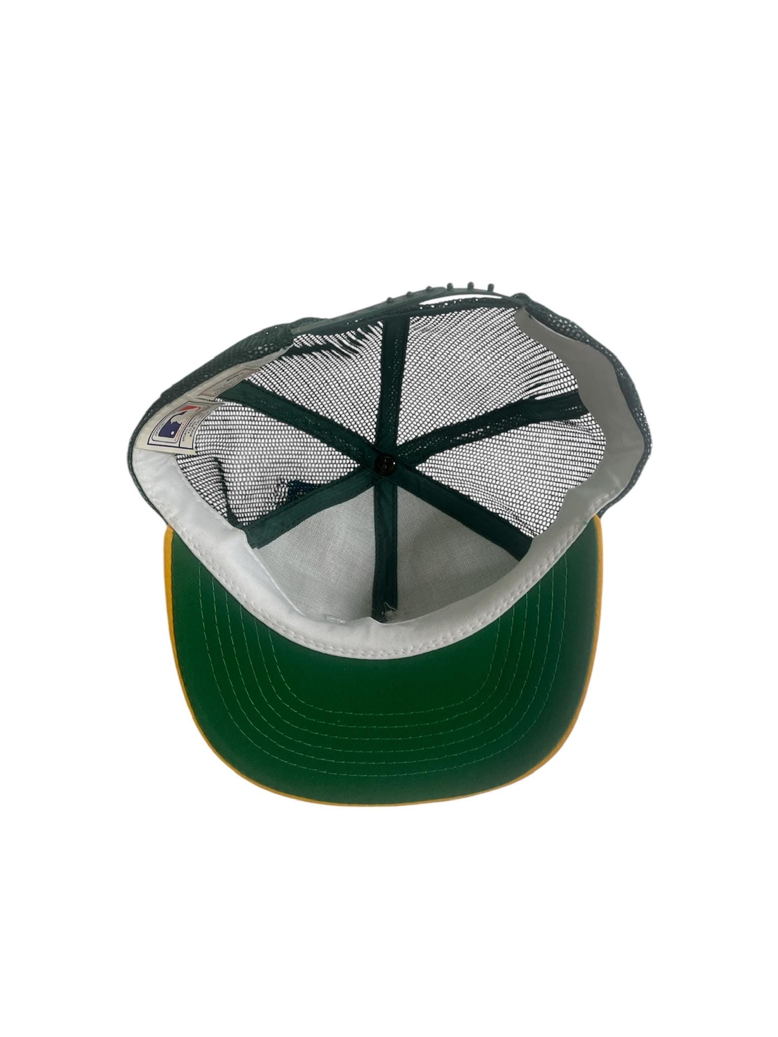 Vintage Oakland Athletics Mesh Trucker Snapback Hat Cap