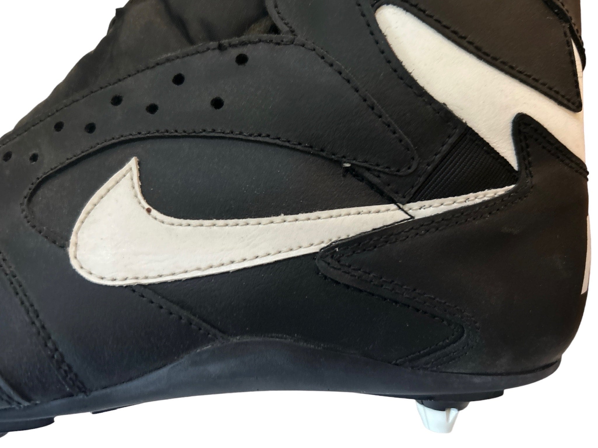 Vintage Nike Open Field High Top Football Cleats Shoes Mens Size 8