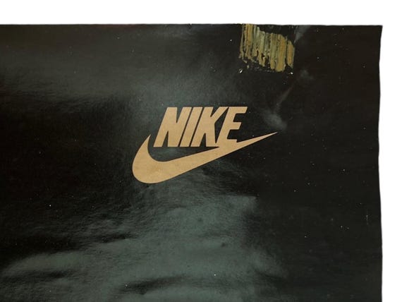 Vintage Nike Mats Wilander Tennis Poster 80s Sweden GUC - Etsy