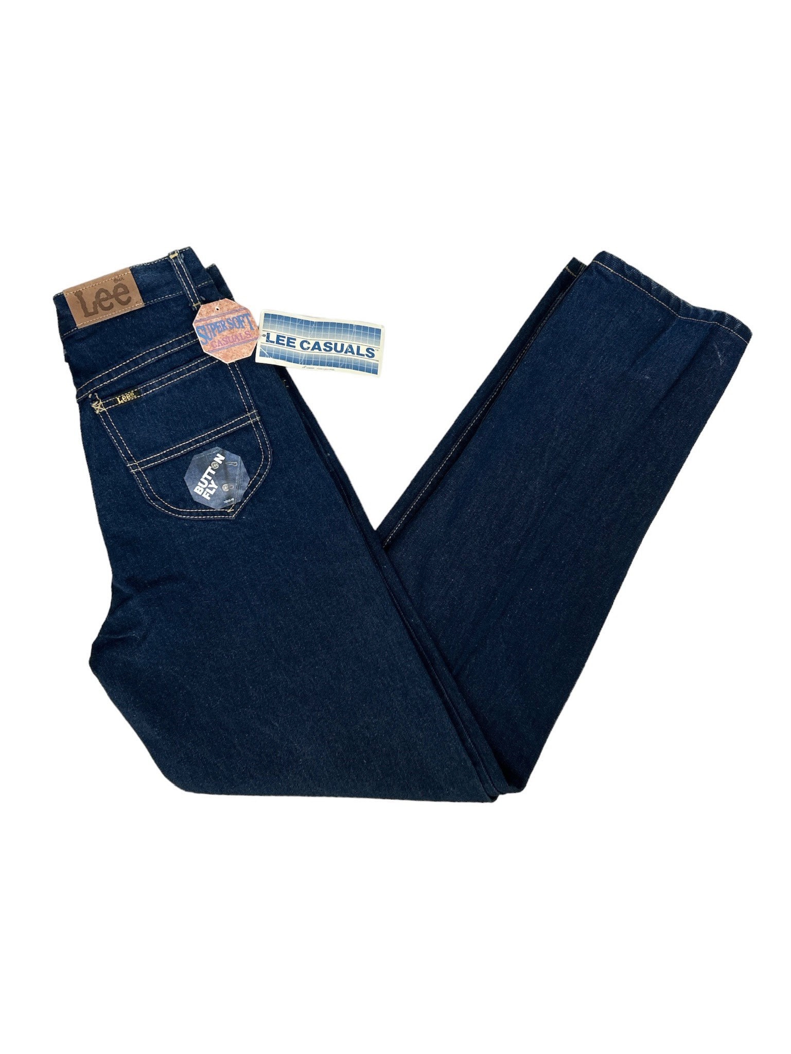 Vintage Lee Casuals Button Fly Jeans Size 29x34 Deadstock NWT - Etsy