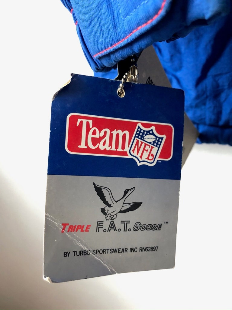 Vintage New York Giants Triple Fat Goose Heavyweight Jacket Vintage New York Giants Triple Fat Goose Heavyweight Jacket