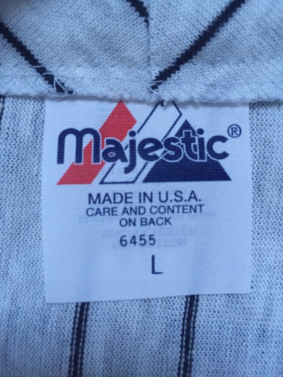 legit vintage X majestic pinstripe baseball jerse… - image 5