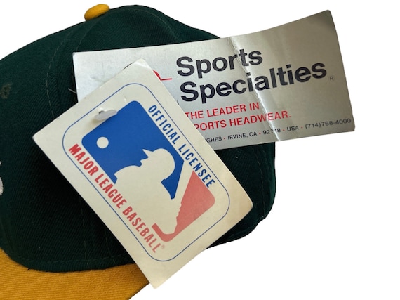 Vintage Oakland Athletics Sports Specialties Fitted Hat Cap Adult