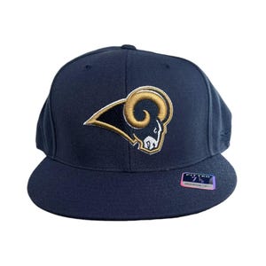 vintage st louis rams fitted hat cap size 7 7/8 deadstock NWT y2k 00s NFL