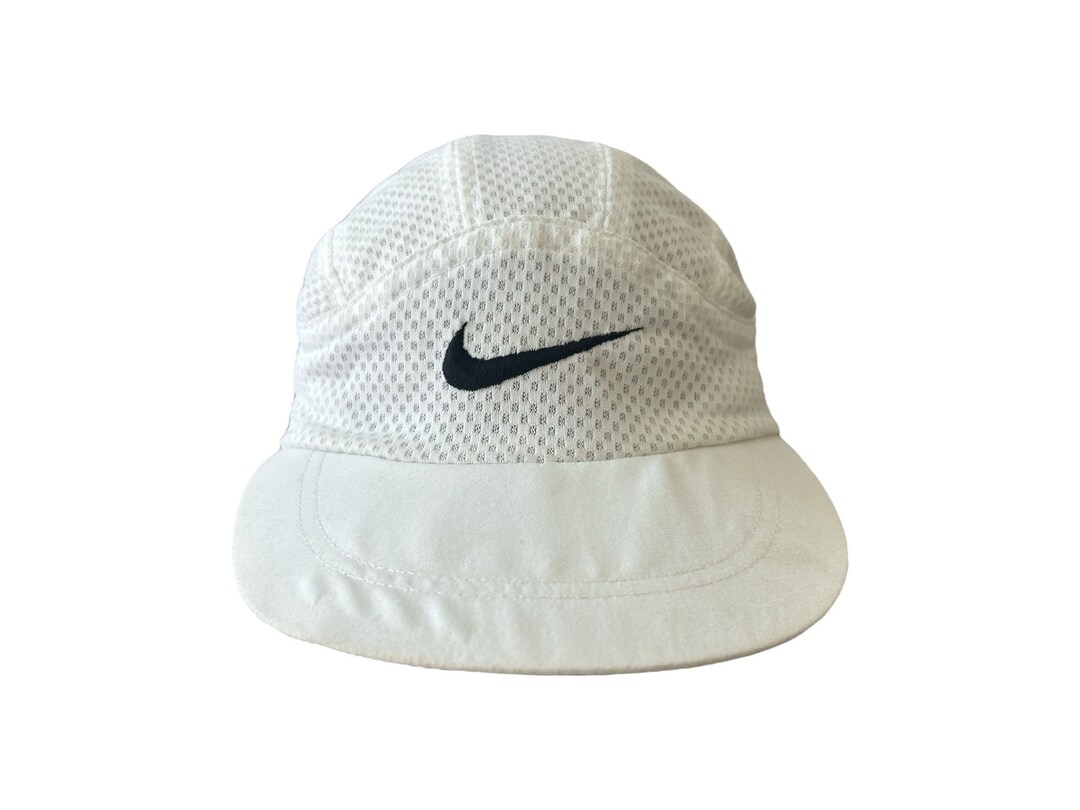 Vintage Nike Mesh Panel Running Cap Hat Adult OSFA 90s - Etsy