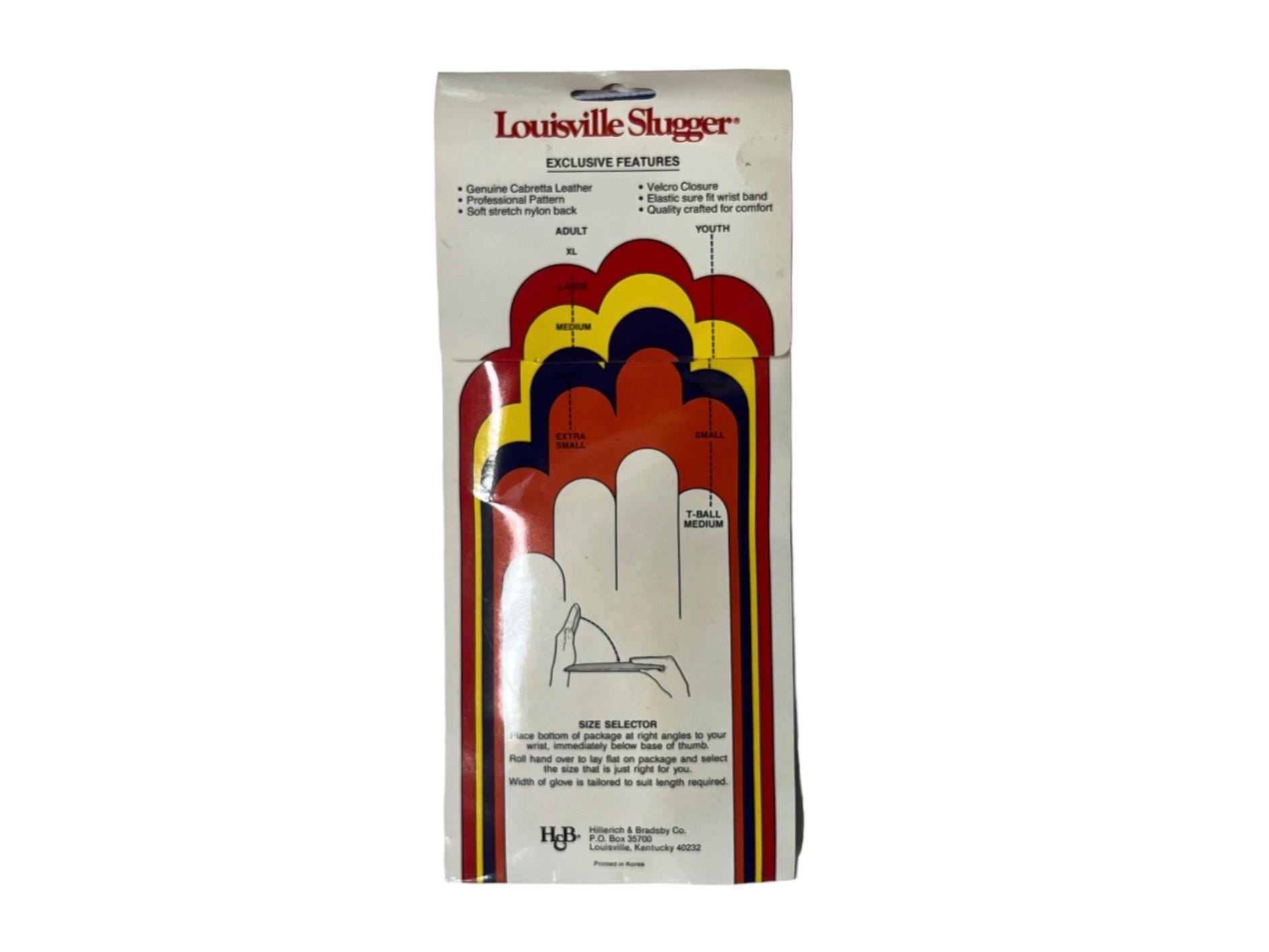 Gant à bâtons vintage louisville slugger main gauche taille adulte