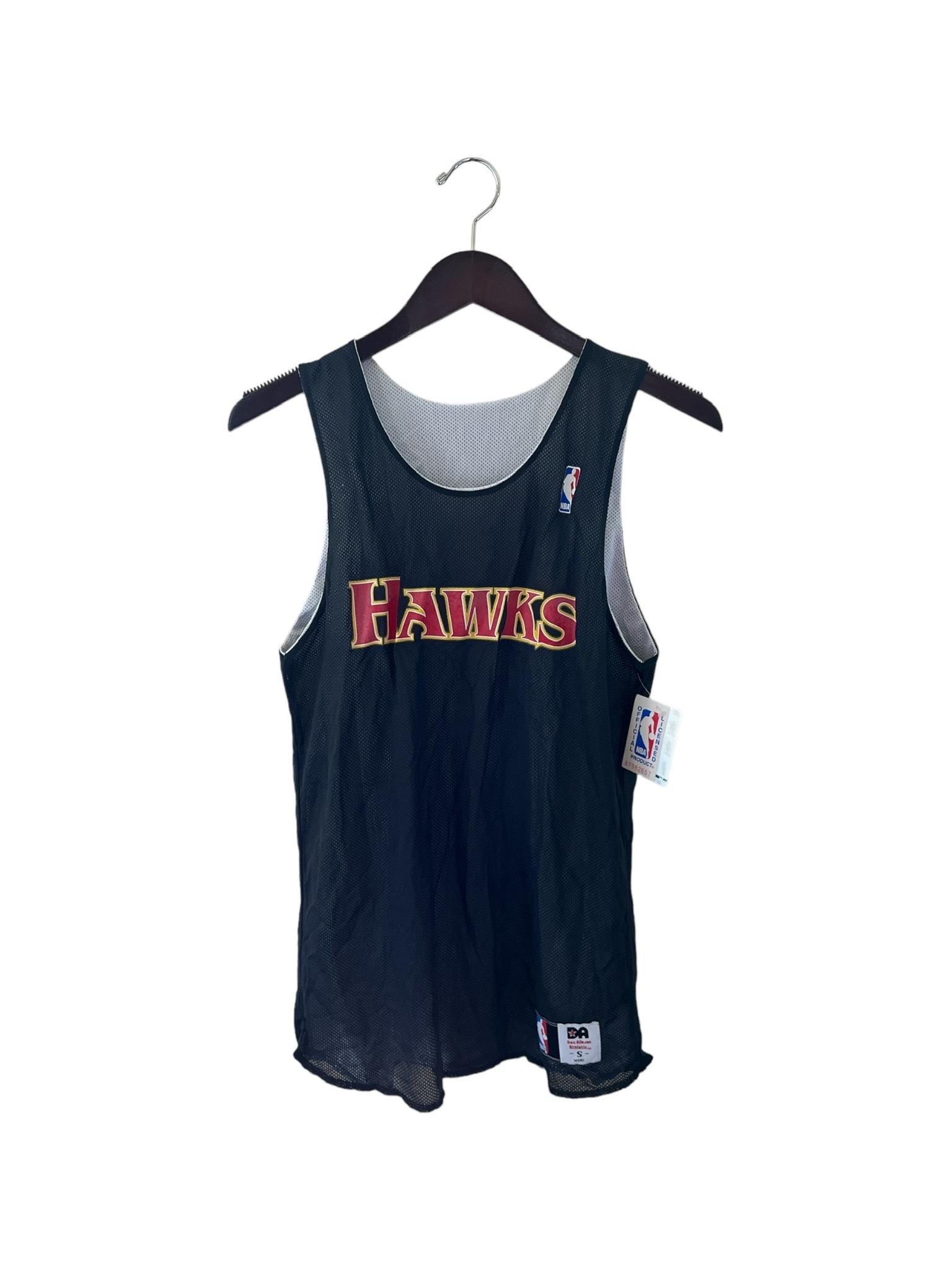 vintage don alleson reversible atlanta hawks jersey adult size small deadstock NWT 90s