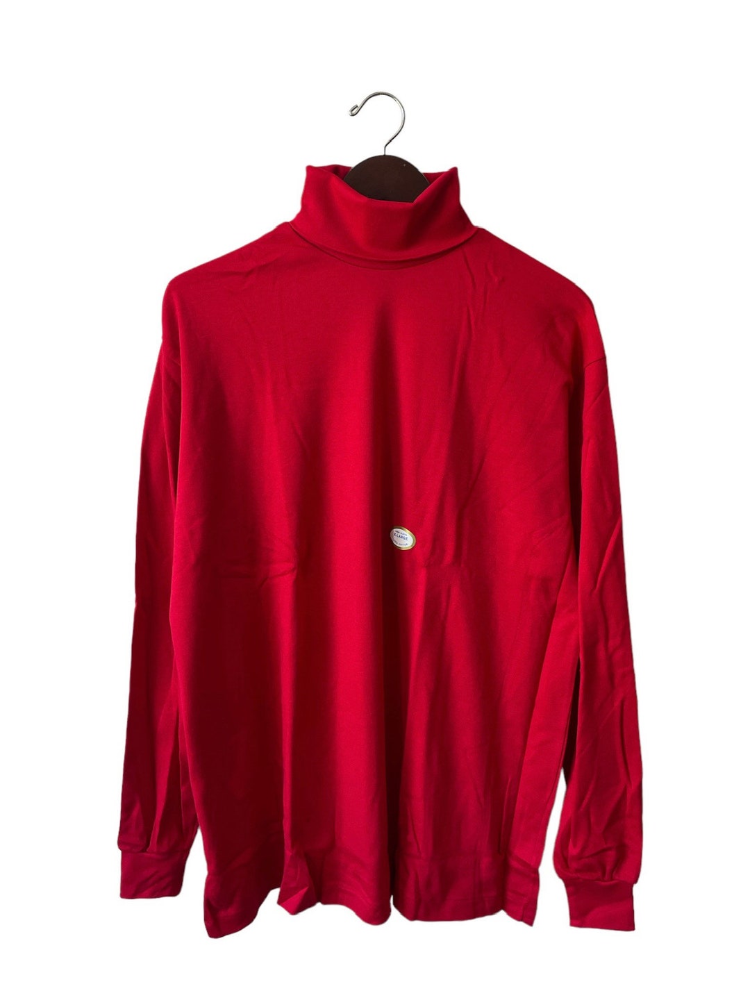 Vintage Russell Athletic Turtleneck Shirt Mens Size XL Deadstock NWT