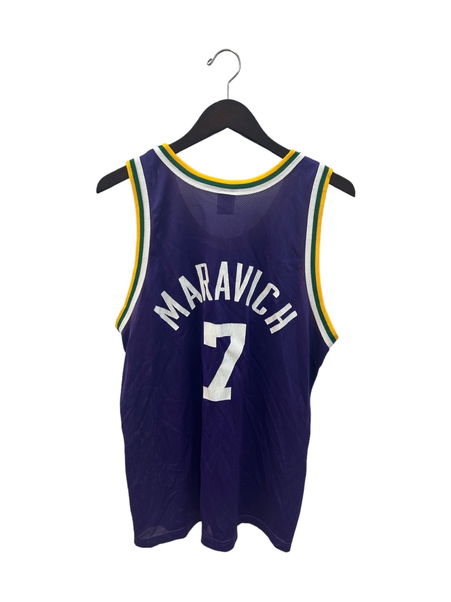 Pete Maravich #23 LSU Tigers College Basketball Jersey XL