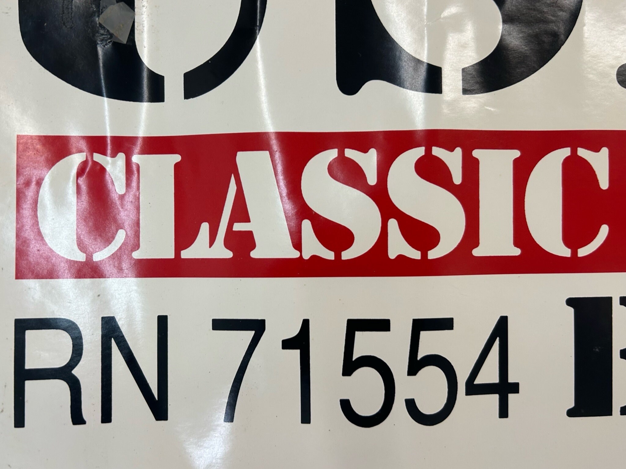 【SALE】ELLYさん掲載ページ（ポスターサイズ）#75875 Vintage Get Used by Elie Classic Jeans Dealer Issue Poster Store