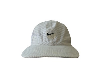 vintage nike mesh panel click back hat cap adult OSFA 90s