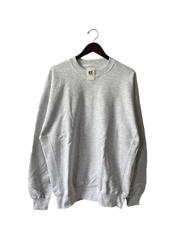 vintage russell pro cotton crewneck sweatshirt men