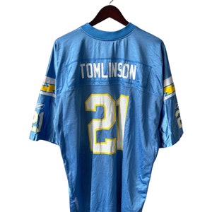 vintage ladainian tomlinson san diego chargers jersey mens size XXL deadstock NWT 00s