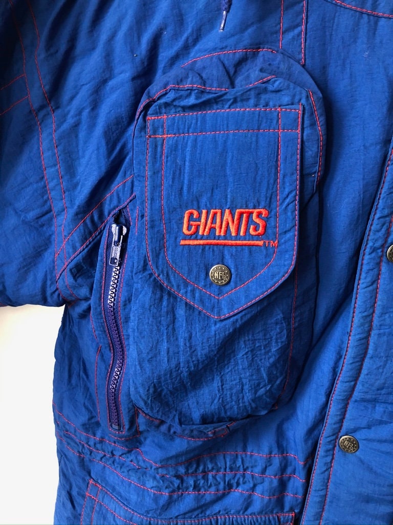 Vintage New York Giants Triple Fat Goose Heavyweight Jacket Coat