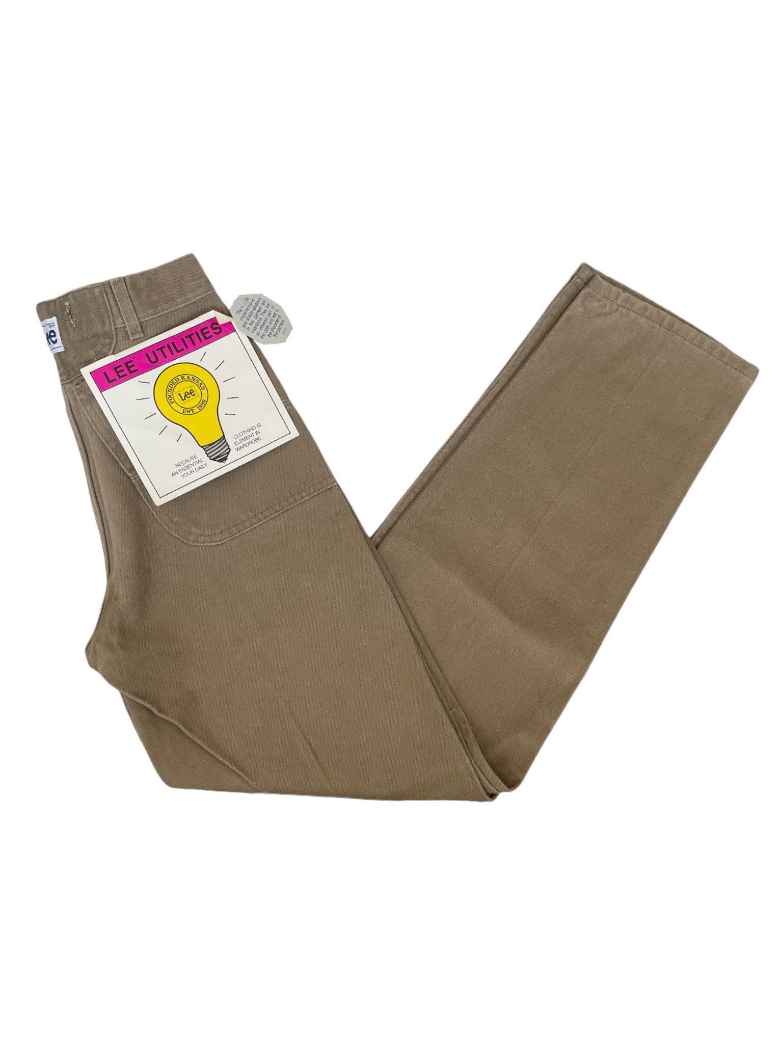 Vintage Lee Utilities Khaki Jeans Mens Size 29x32 Deadstock - Etsy