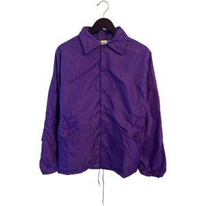 purple coaches jacket