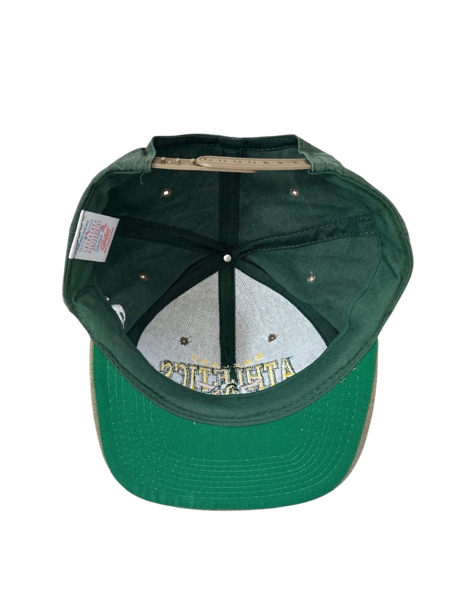 Vintage Oakland Athletics as Snapback Hat Cap Mens OSFA Deadstock