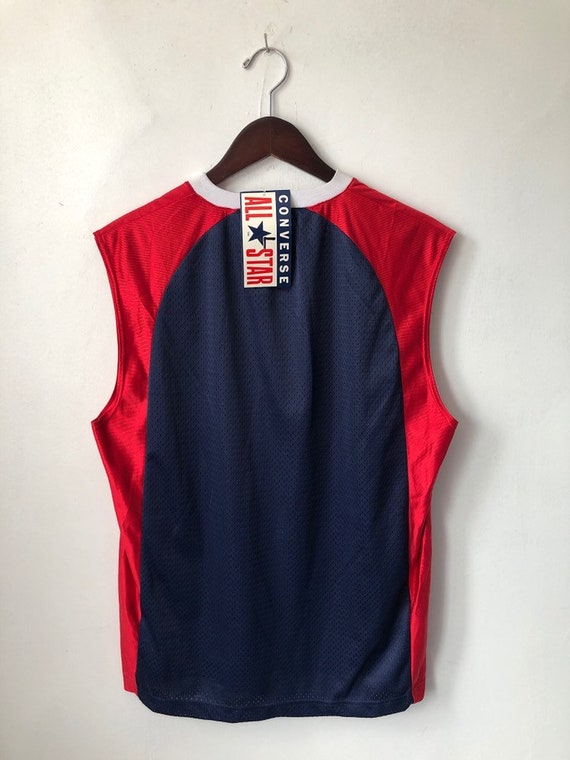 vintage converse all-star jersey tank top shirt m… - image 6