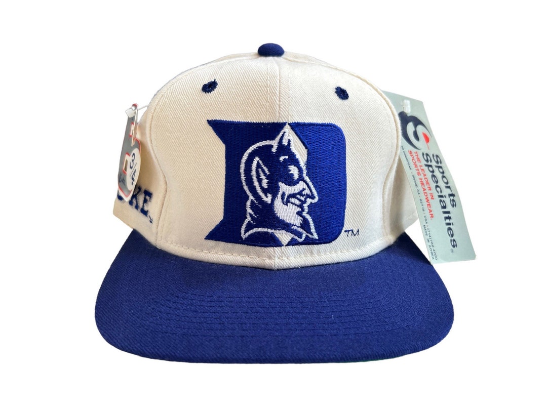 Vintage Duke Blue Devils Sports Specialties Fitted Hat Cap Adult Size 6