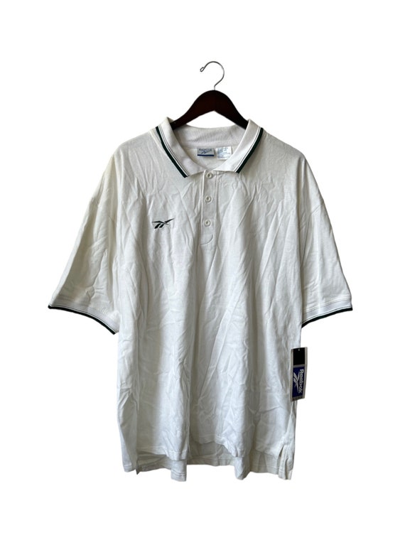 vintage reebok polo shirt mens size XXL deadstock 