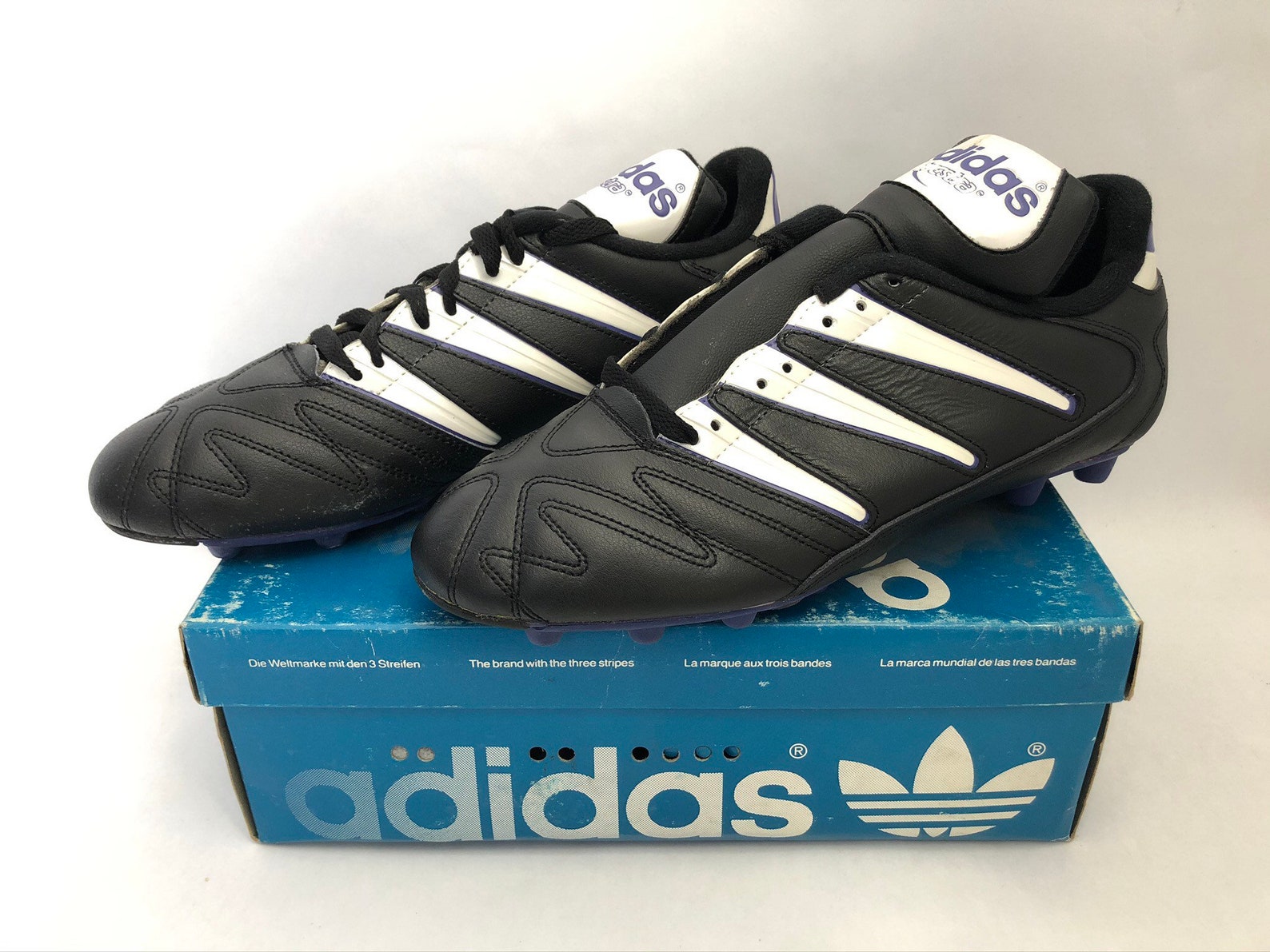 Vintage Adidas Questra II Soccer Cleats Mens Size Deadstock 11 Etsy