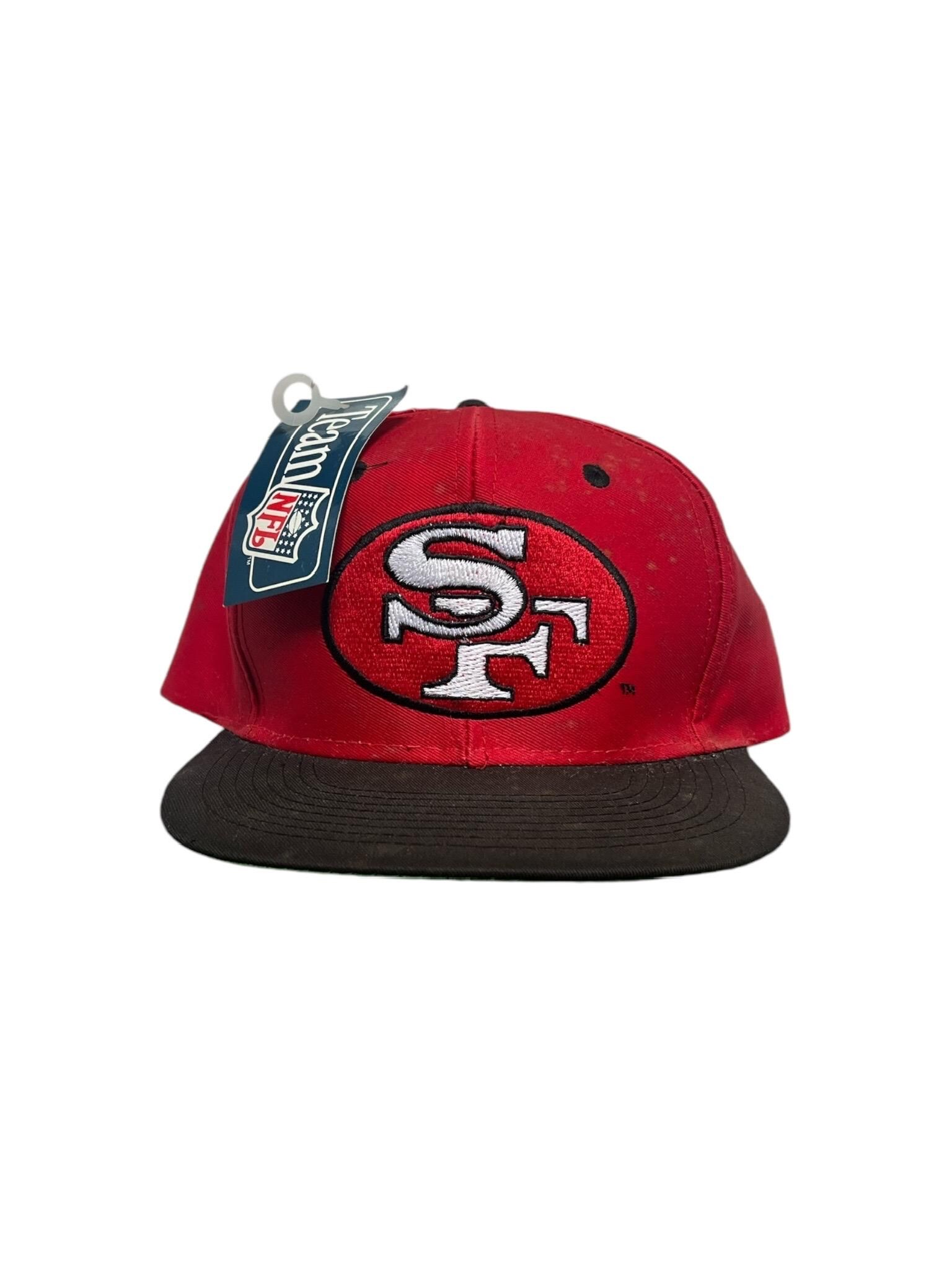 NFL 90s Vintage CAP 3個セット Snapback キャップ Vintage San Francisco 49ers Snapback Hat Cap Adult OSFA Deadstock