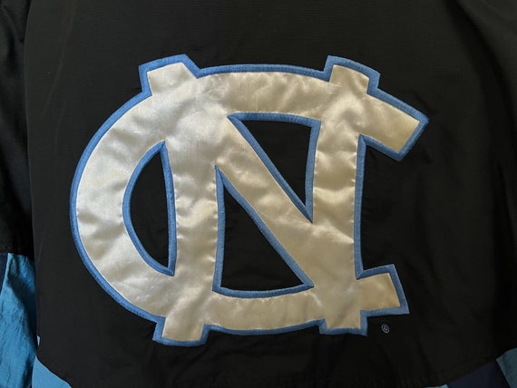 vintage unc tar heels 1/2 zip parka starter jacke… - image 9