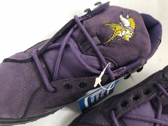 vintage minnesota vikings eastport sneakers mens … - image 2