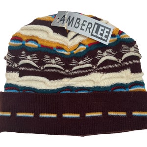 vintage sweater beanie winter cap hat australia deadstock NWOT OSFA 90s