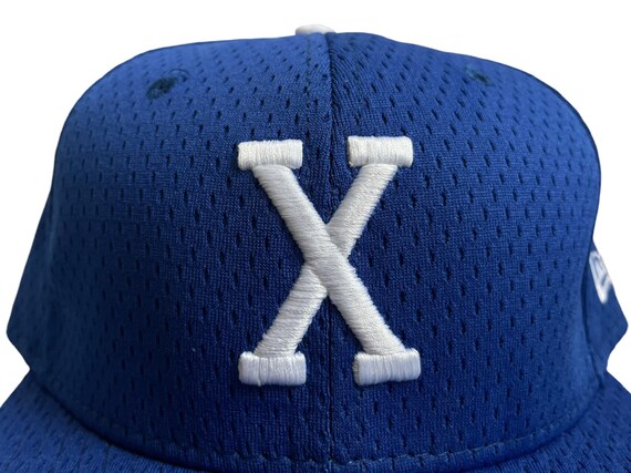 vintage new era xavier fitted hat cap adult size 7 3/8 deadstock NWS early 00s made in USA