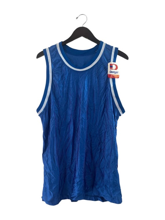 Débardeur vintage en jersey de basket-ball Dodger pour hommes