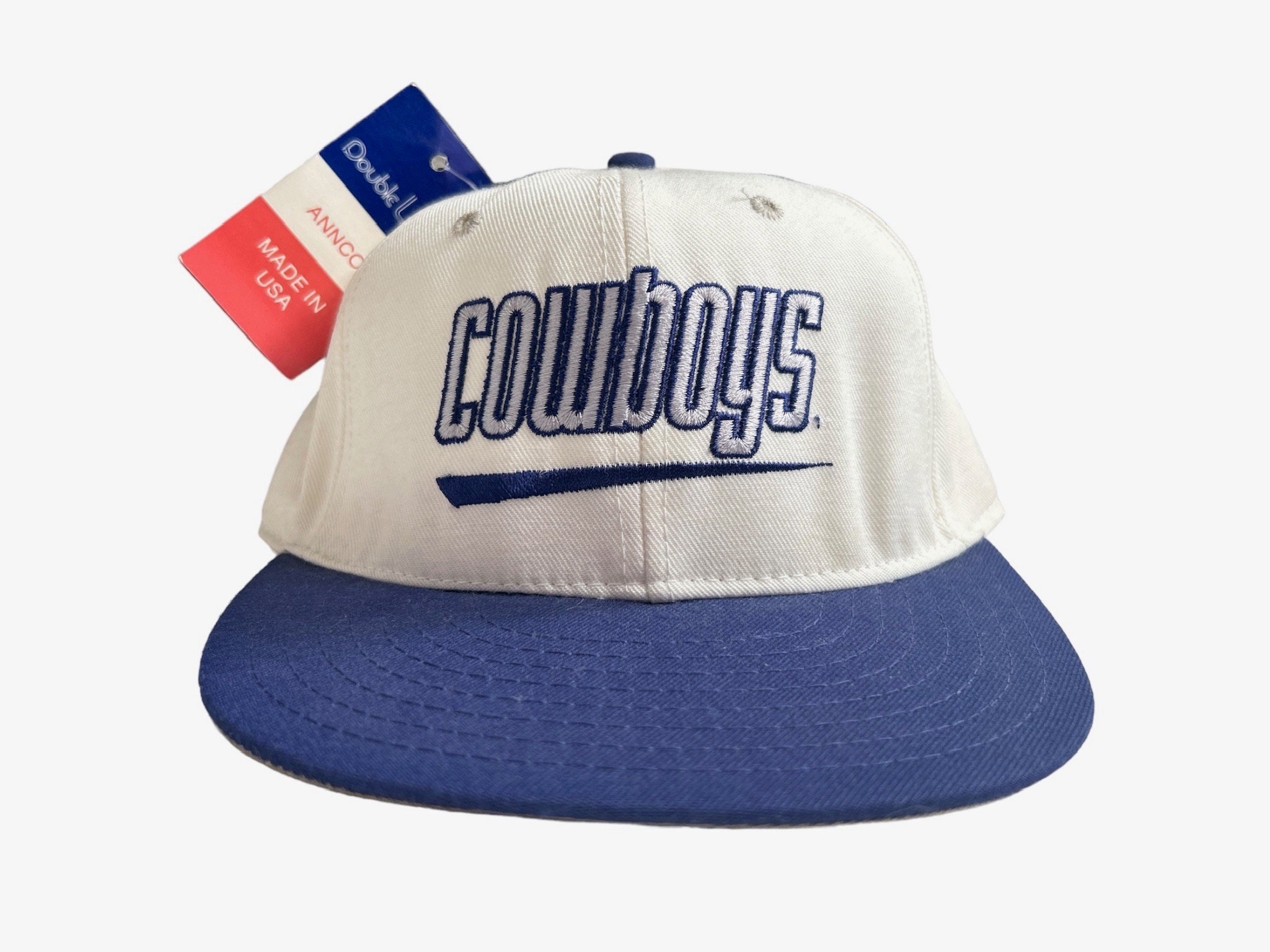 Vintage Starter (The Classic) - Dallas Cowboys Tri Power Embroidered Snapback Hat 1990s OSFA