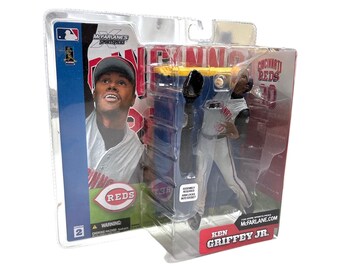 Vintage Ken Griffey Jr Cincinnati Reds Figure Toy Mcfarlane Series