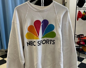 vintage NBC sports crewneck sweatshirt mens size XL 90s made in USA