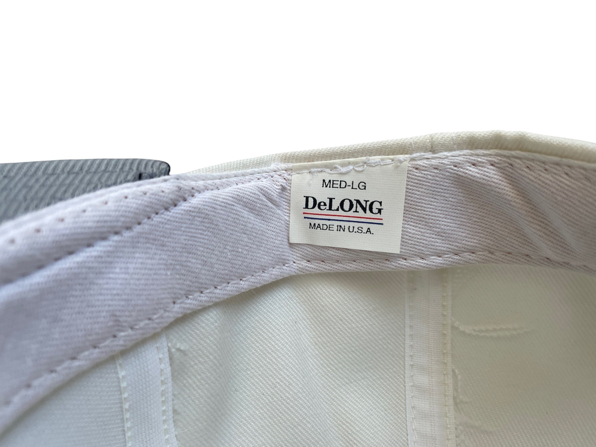 Vintage Delong Wool Snapback Hat Cap Adult M/L Deadstock NWOT 90s 