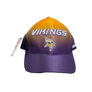 vintage PUMA minnesota vikings adjustable hat cap adult OSFA deadstock NWT 1999