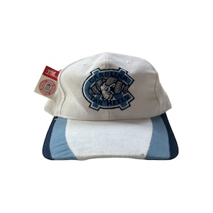 vintage unc north carolina tar heels snapback hat cap adult OSFA deadstock NWT 90s