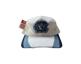 vintage unc north carolina tar heels snapback hat cap adult OSFA deadstock NWT 90s