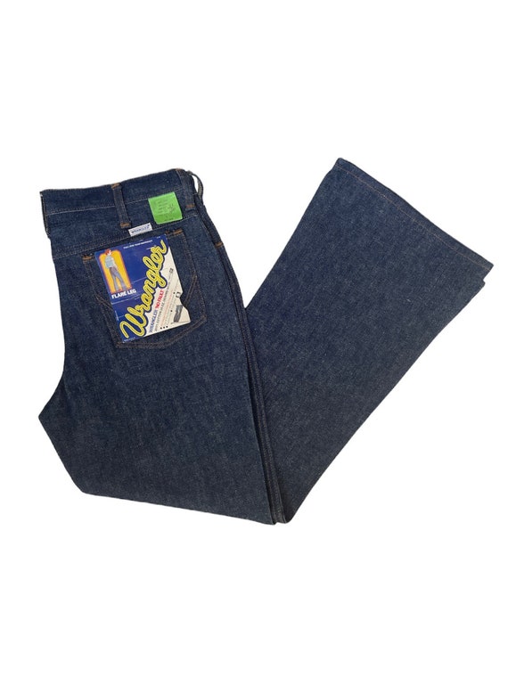 Vintage Wrangler Dark Wash Flare Jeans 