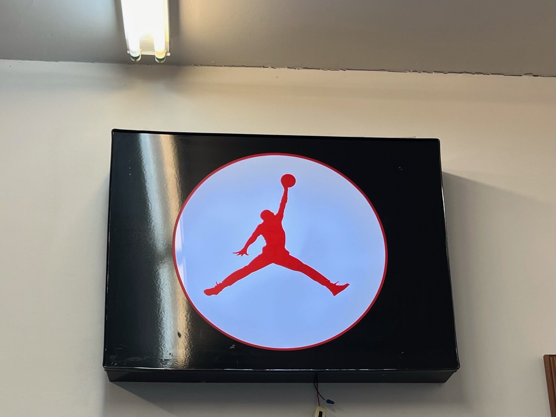 NIKE 90s VINTAGE 販促用看板　サインディスプレイ　ライト NIKE 90s VINTAGE 販促用看板サインディスプレイライト