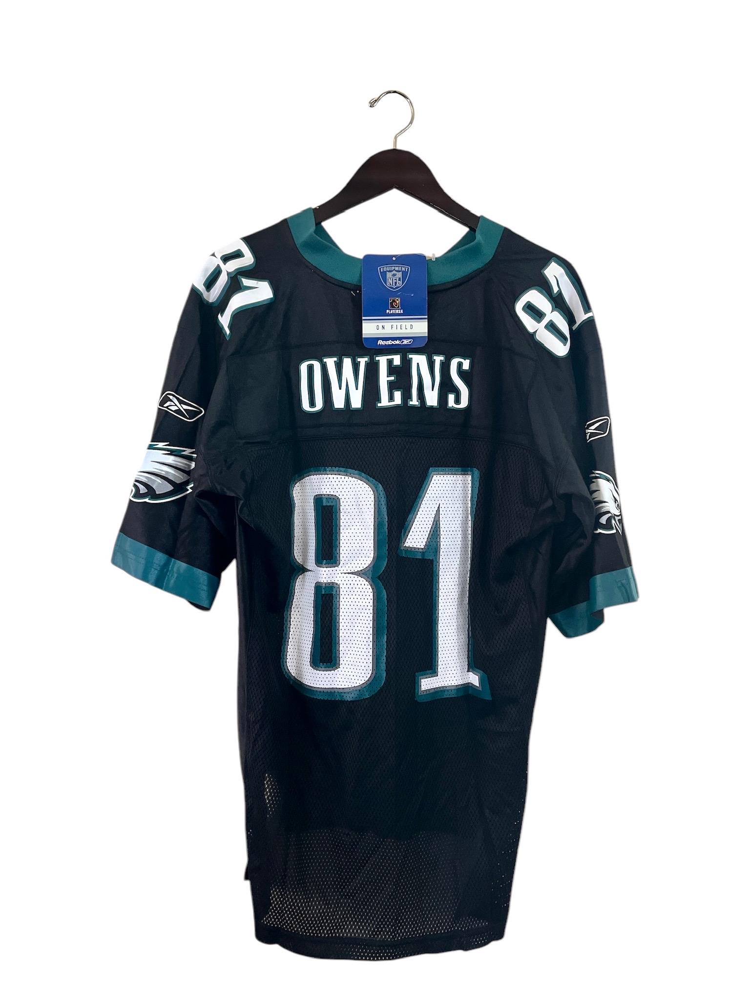 Vintage Reebok Terrell Owens Philadelphia Eagles Jersey Mens Size